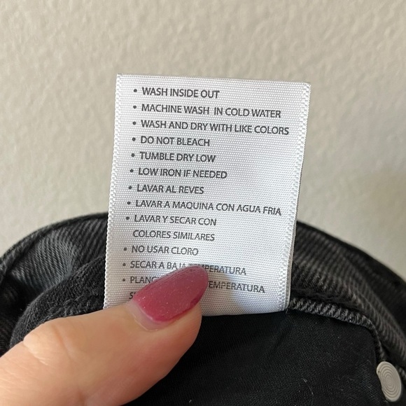 KanCan NEW Ilia High Rise 90s Slim Boyfriend Jeans Dark Gray Size 11/29 - Picture 16 of 16